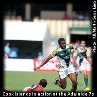 Cook Islands v Kenya Day 1 Adelaide 7s 2011